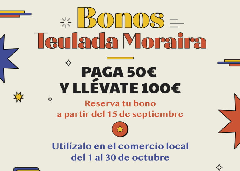 Bonos consumo en Teulada-Moraira