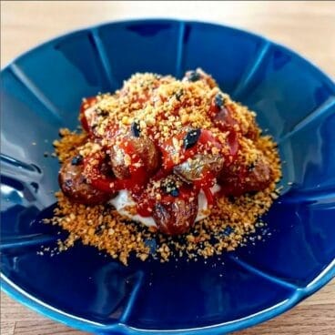 Bravas con all y oli de Billy