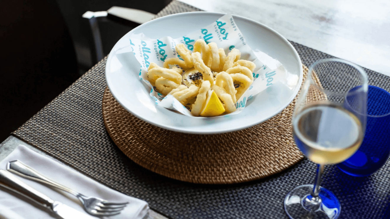 Calamares a la andaluza en Mediterrasian