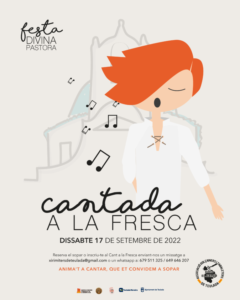 Plakat für Cantada a la Fresca in Teulada