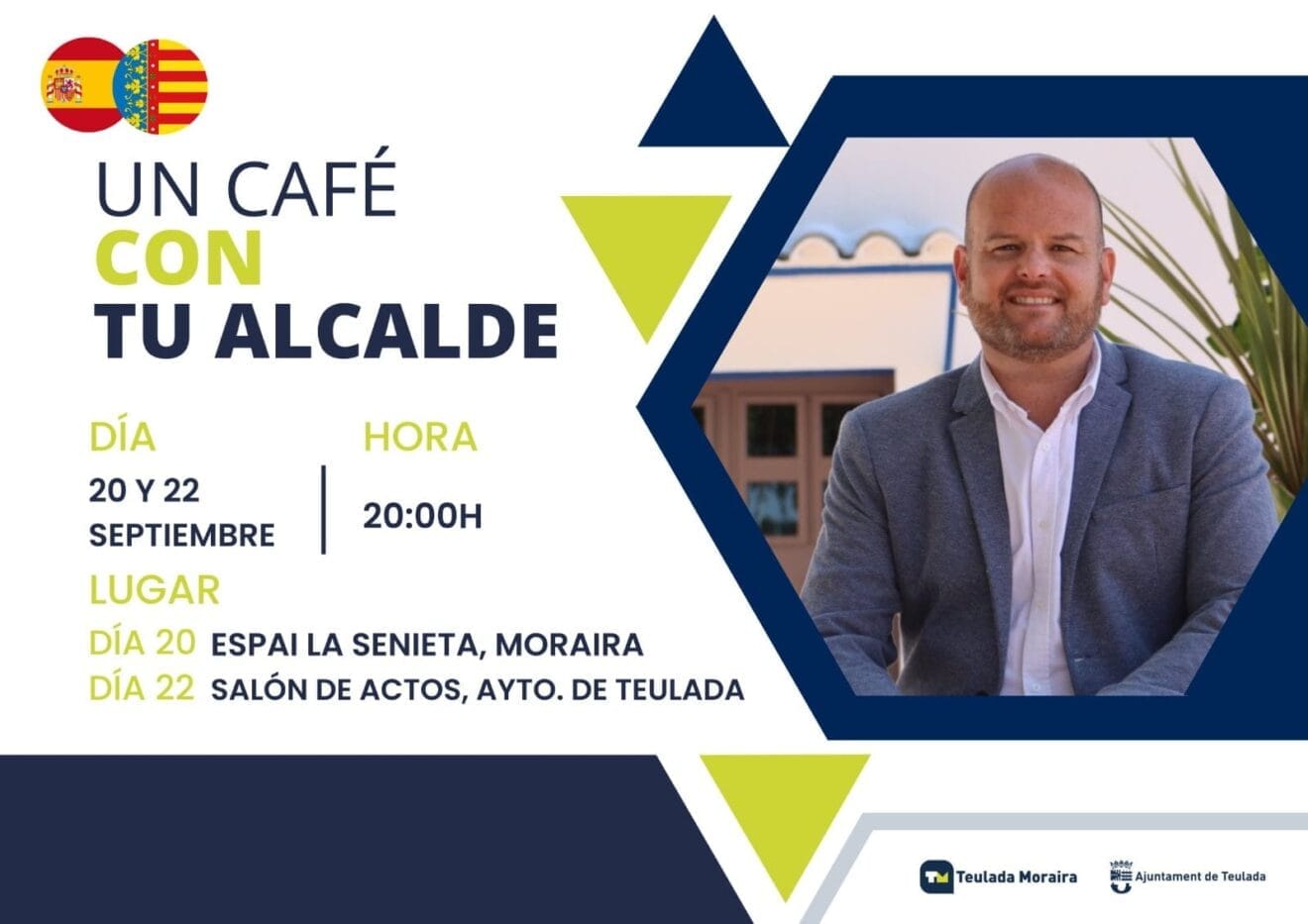 'Un café con tu alcalde' en Teulada Moraira