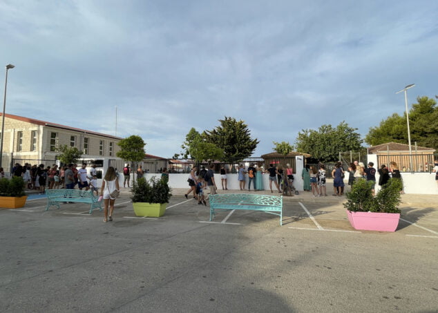 Imagen: Inicio del curso escolar 2022-23 en Benitatxell