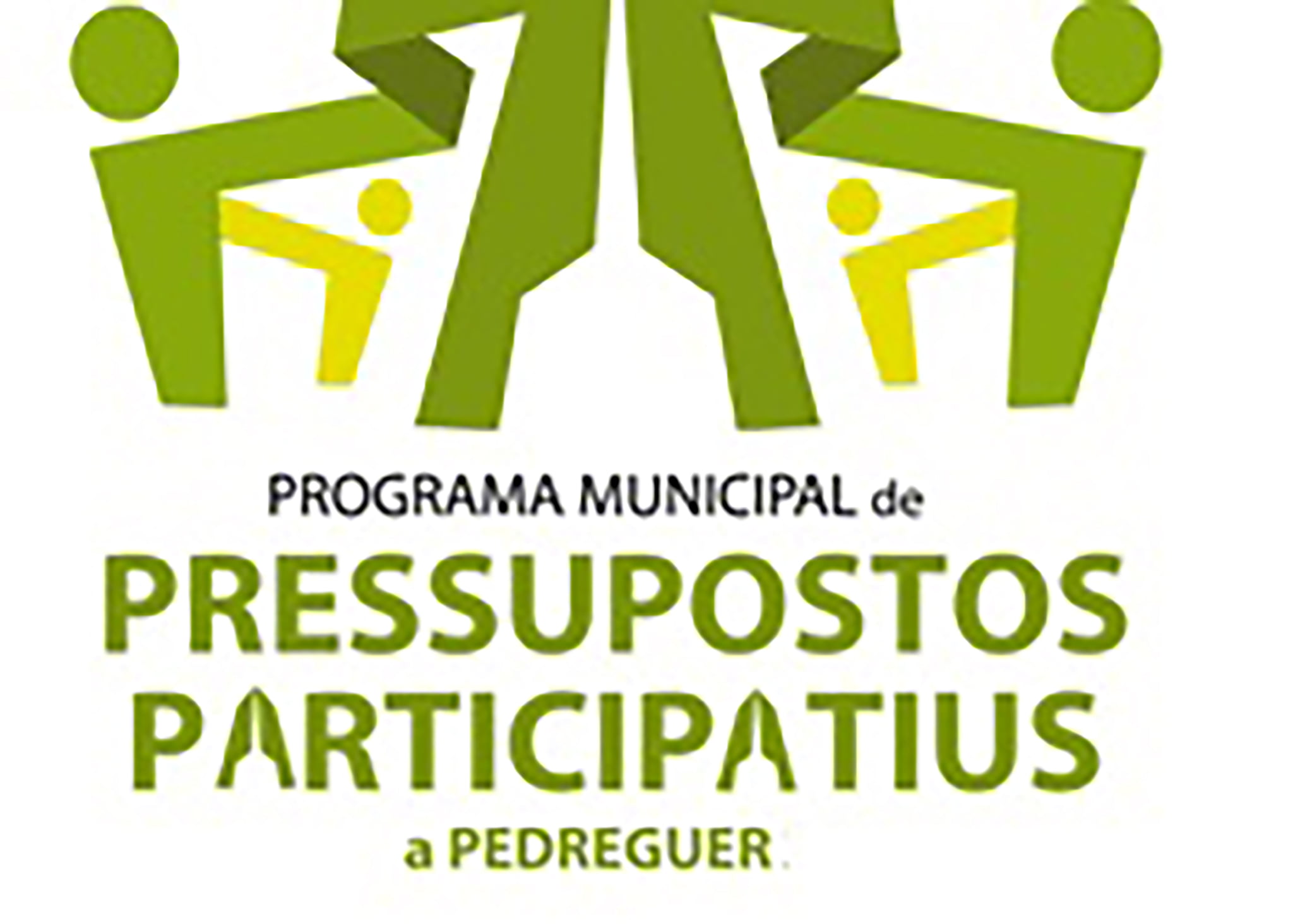 Logo de los presupuestos participativos en Pedreguer