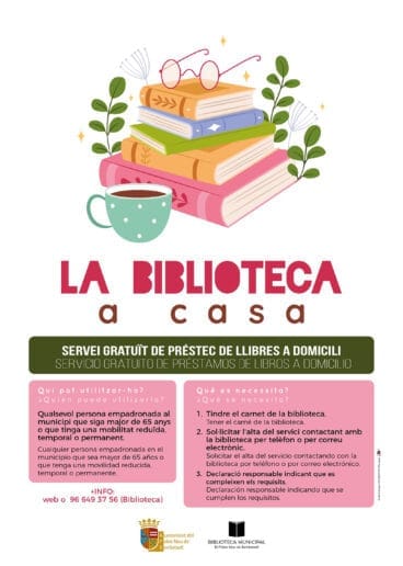 Nuevo servicio de lectura cercana en el Poble Nou de Benitatxell