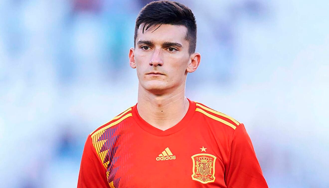 Pepelu con la selección española de fútbol