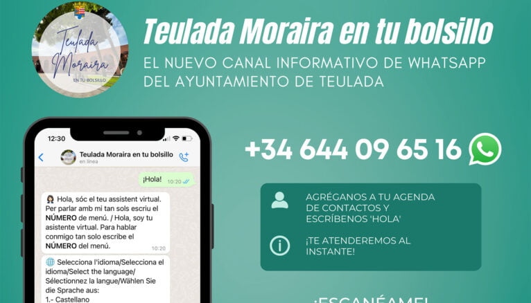 Portada de Teulada Moraira en tu bolsillo