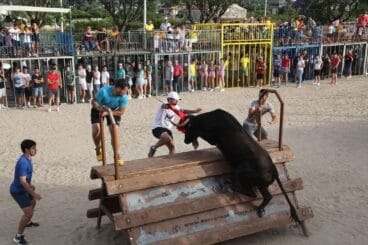 Primera sesión taurina en les Fogueres de Xàbia de 2022