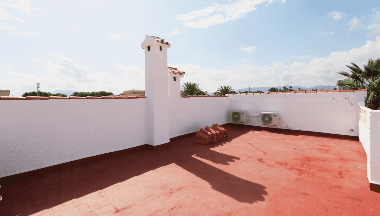 Solárium del chalet en venta