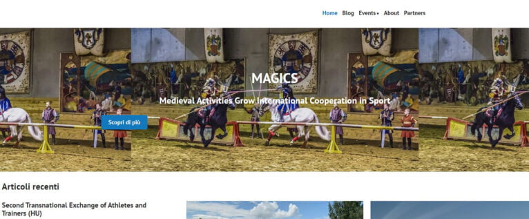 Tercer Intercambio Internacional del proyecto MAGICS – Medieval Activities Grow International Cooperation in Sports