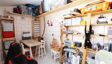 Trastero de la vivienda perfecto para almacenaje