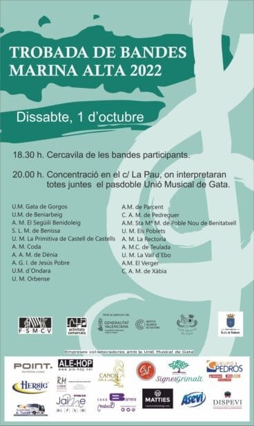 Trobada de Bandes Marina Alta