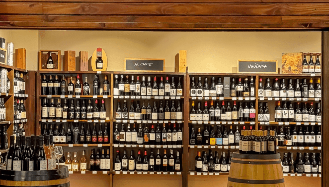 Una bodega con las marcas más conocidas