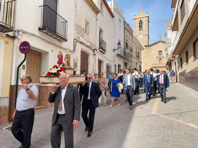 Imagen: Acto de la Semana del Mayor en Benitatxell