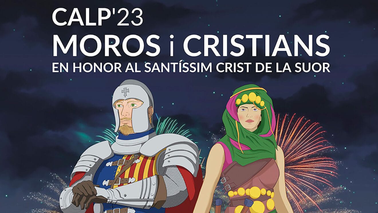 Cartel de Moros y Cristianos de Calp 2023