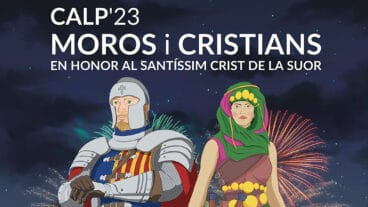 Cartel de Moros y Cristianos de Calp 2023