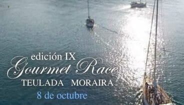 cartel del gourmet race de teulada moraira