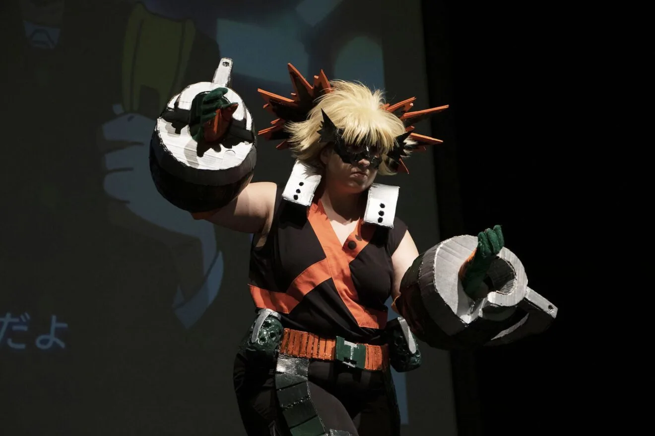 Cosplayer de Katsuki Bakugo, My Hero Academia