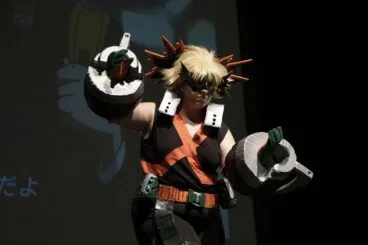 Cosplayer de Katsuki Bakugo, My Hero Academia