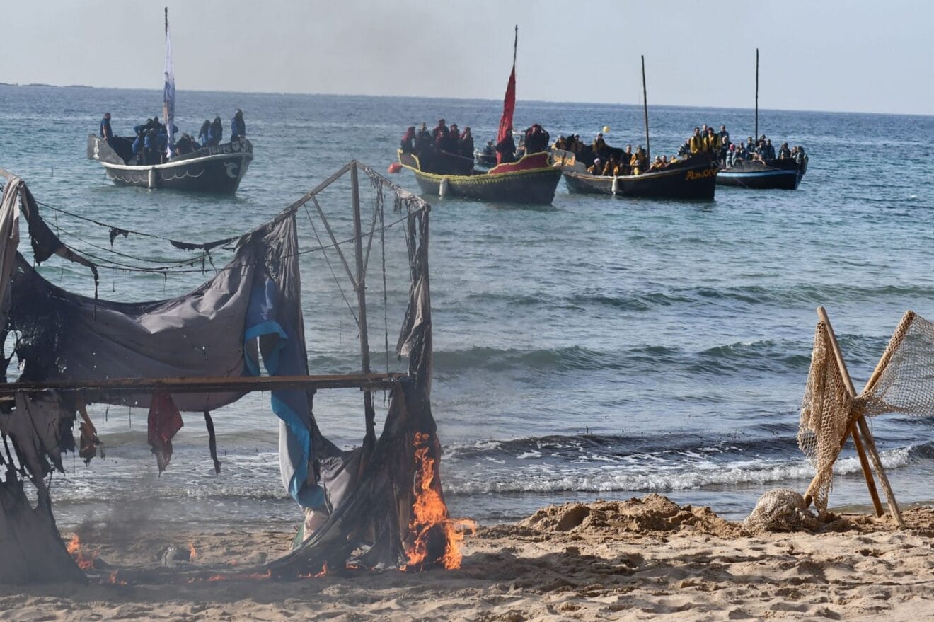 Desembarco moro en las fiestas de Moros y Cristianos de Calp - Ajuntament de Calp