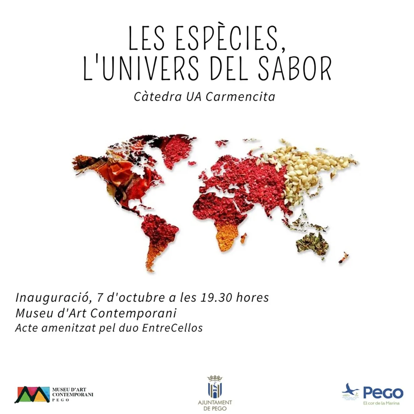 Inauguración de 'Espècies, L’univers del sabor' de la Cátedra Carmencita de la UA