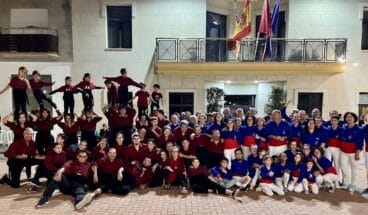 La Muixeranga de Segària y la Muixeranga d’Alginet en Beniarbeig