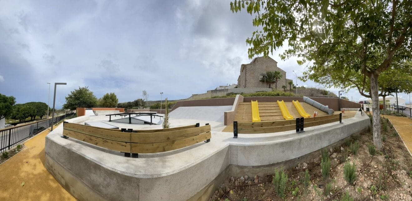 Nueva área de juegos y ocio de Benitatxell