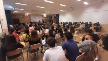 Presentación de ‘Els fils del tauler’ en el IES Dr. Lluís Simarro de Xàtiva