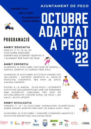 Programación de Octubre Adaptat a Pego