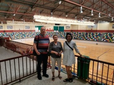 representantes de turismo de noruega y finlandia durante el viaje