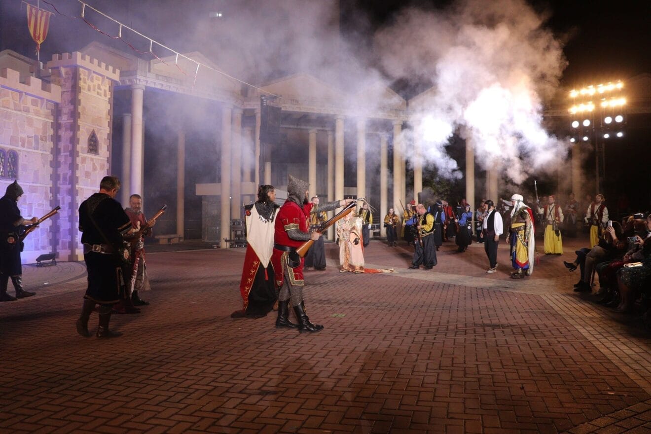 Segunda batalla entre el bando moro y cristiano de Calp durante el 'Miracle'