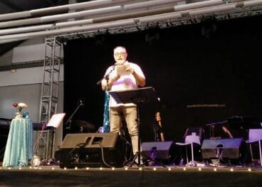 Sergi Ferrús en el acto institucional del 9 d’Octubre en Pedreguer
