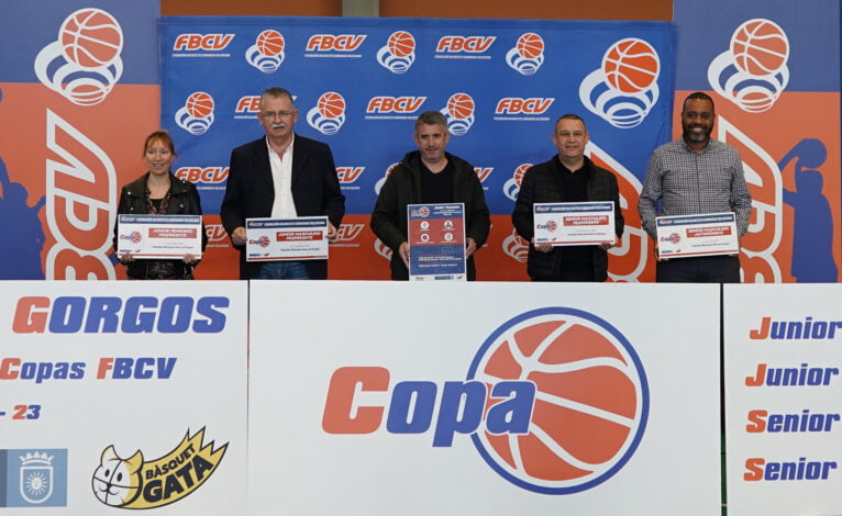 Präsentation der Basketball-Cups in Gata de Gorgos