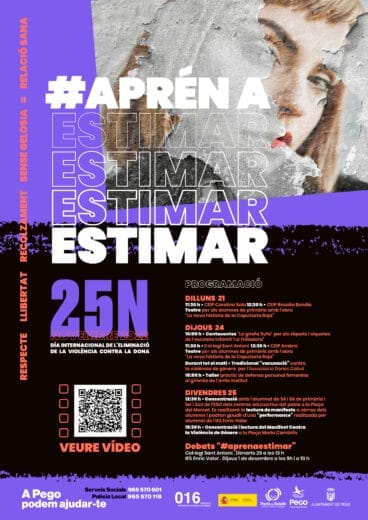 Cartel 25N Pego 2022