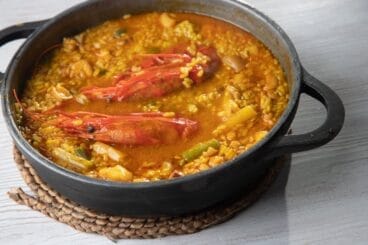 Arroz meloso en Jávea Restaurante Pepe y Estrella