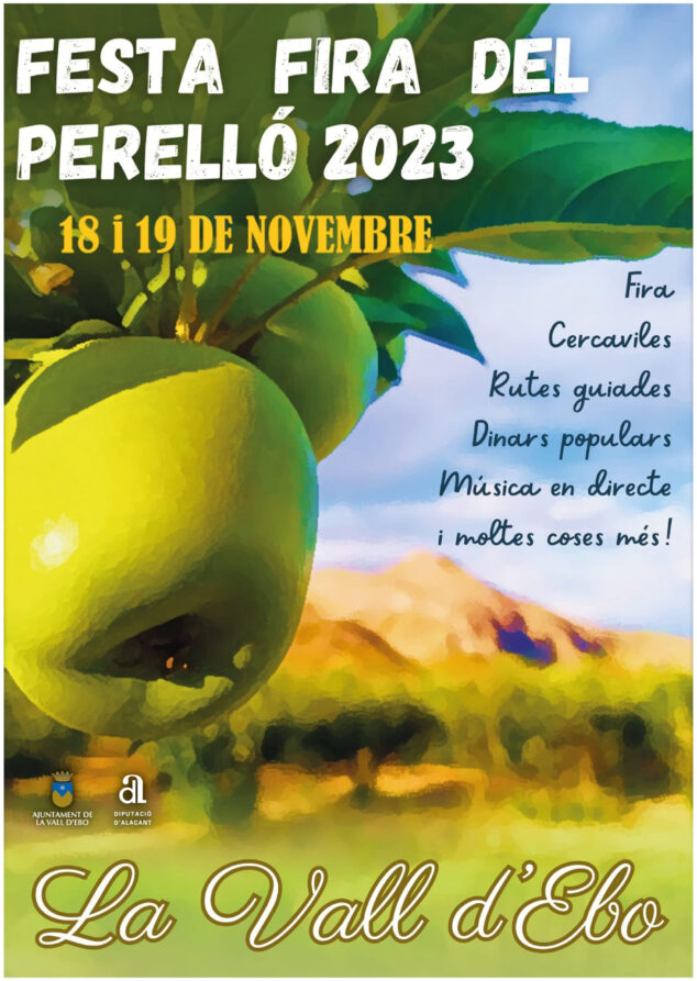 Imagen: Cartel de la Festa Fira del Perelló 2023