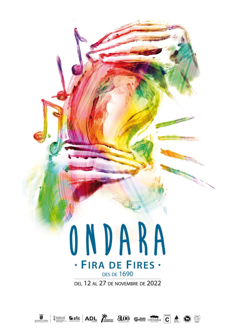Poster of the 'Fira de Fires' of Ondara this 2022