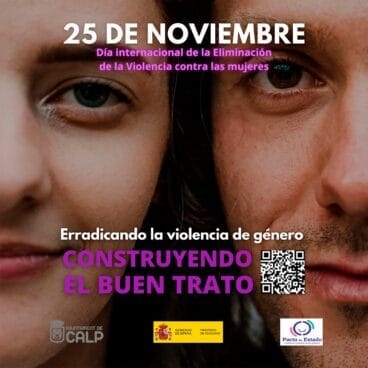 Cartel para el 25N en Calp