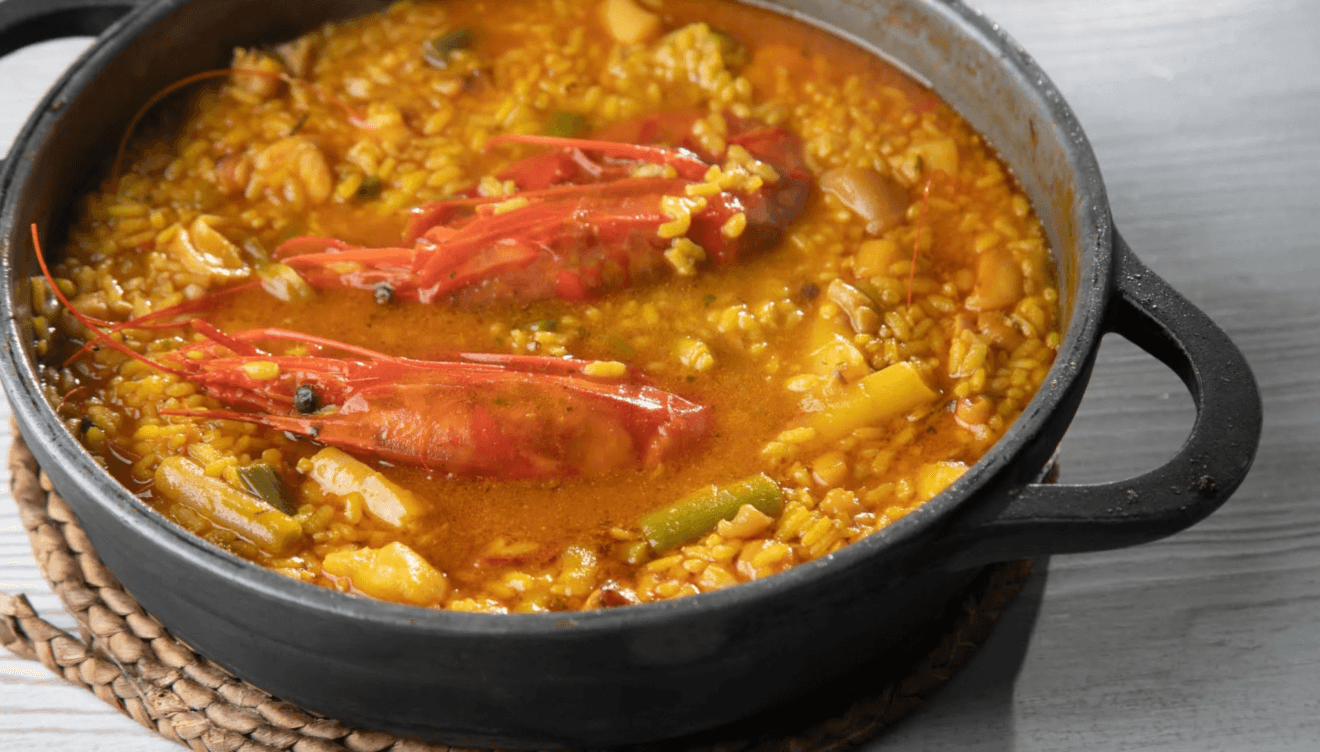 Cazuela de mariscos