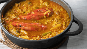 Cazuela de mariscos
