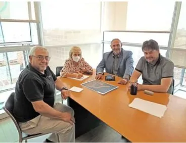 el equipo del psoe visito la conselleria de puertos y costas para interesarse por el estado del proyecto