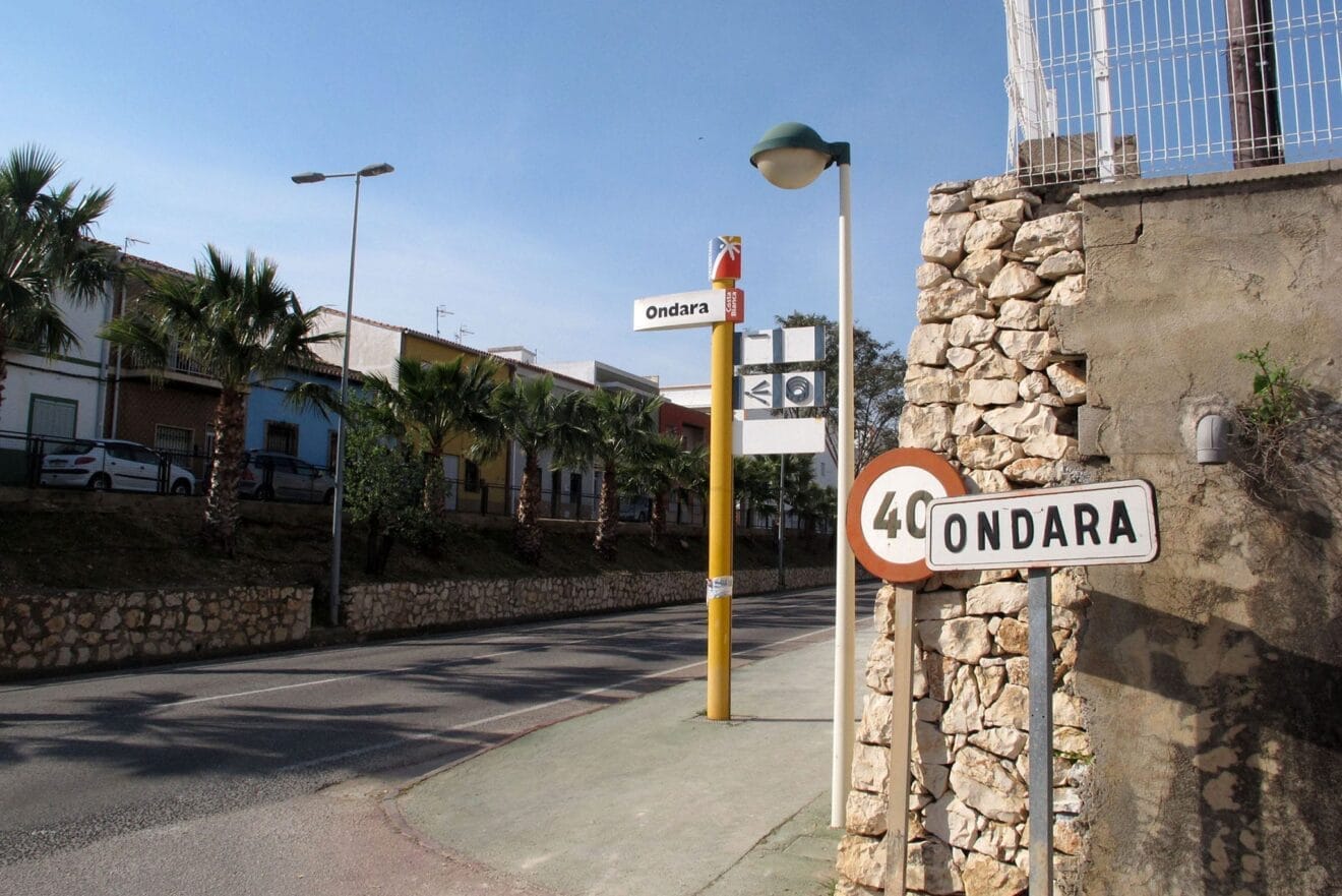 Entrada de Ondara desde Dénia