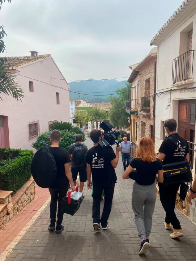 equipo de rodaje de pacific films