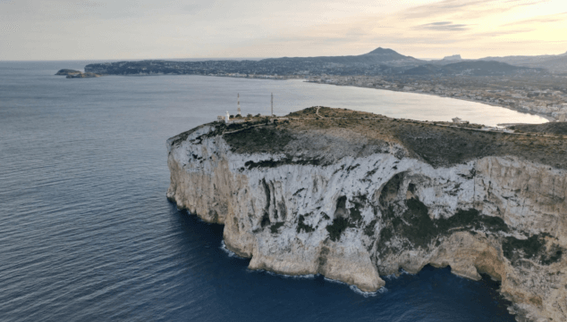 espectaculares vistas a la costa de xabia