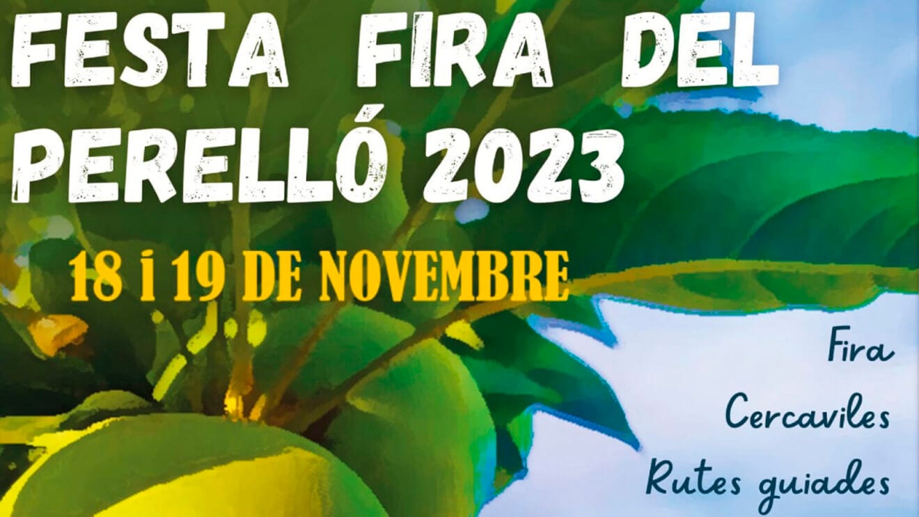Festa Fira del Perelló 2023 en la Vall d'Ebo