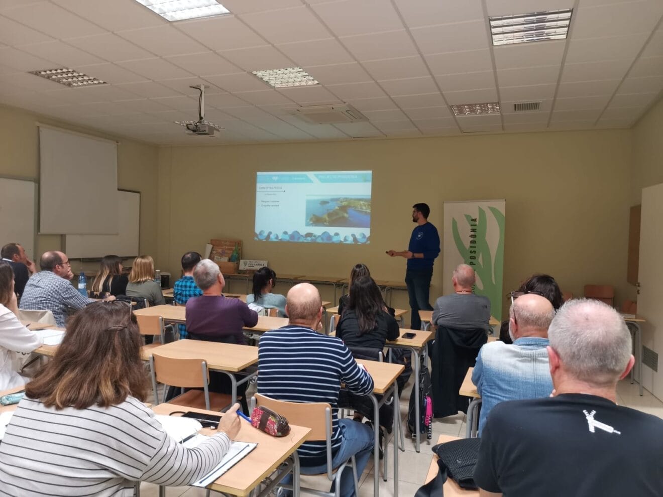 Formación al profesorado sobre el Projecte Posidònia