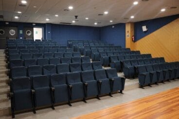 Grada de butacas del Saló Blau