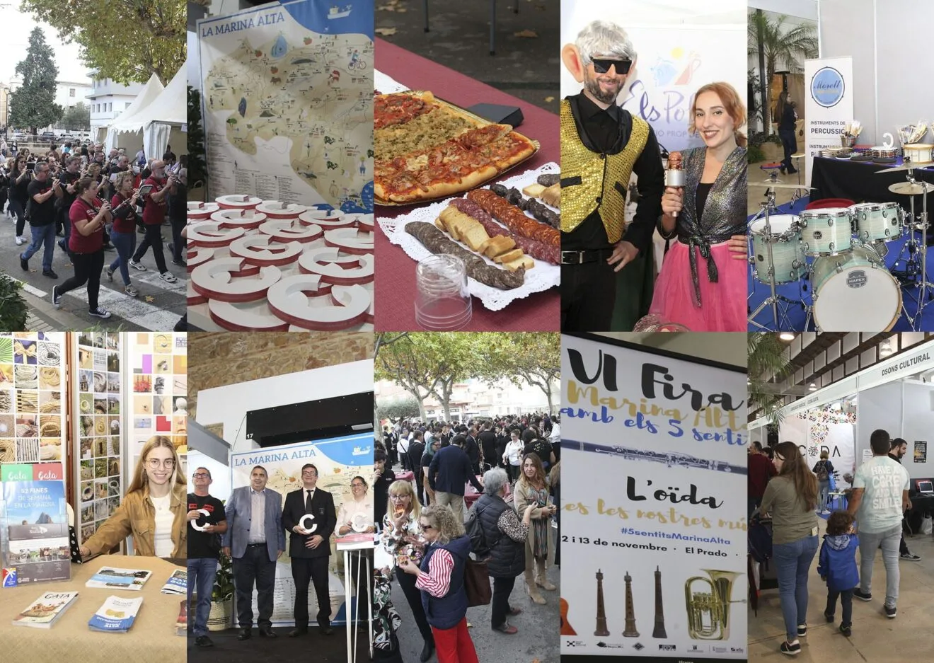 Inauguración de la VI Marina Alta amb els 5 sentits. L'oïda
