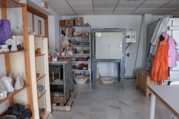 Instalaciones del taller de cerámica de Calp