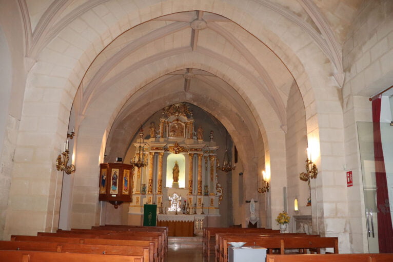 Interior de la Iglesia Antigua de Calp