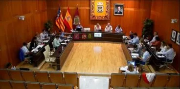 pleno del ayuntamiento de calp